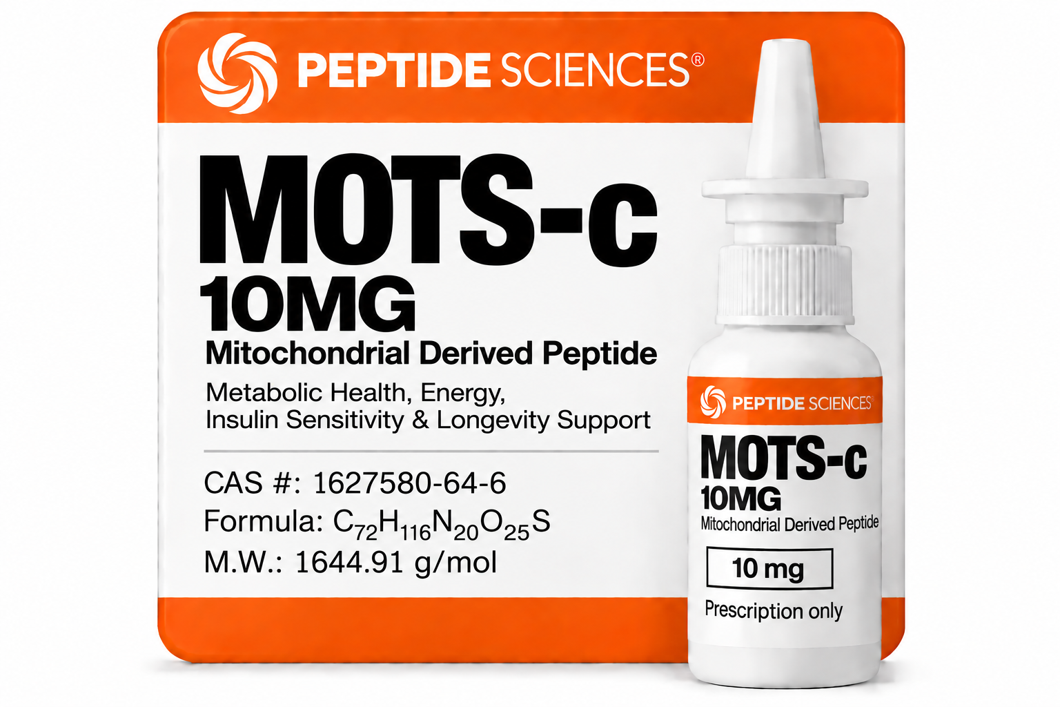 MOTS-c 10mg Nasal