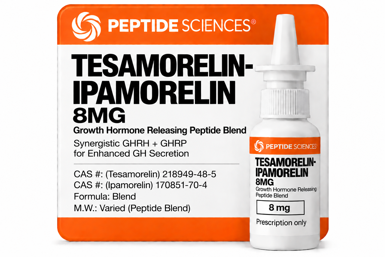 Tesamorelin Ipamorelin 8mg Nasal