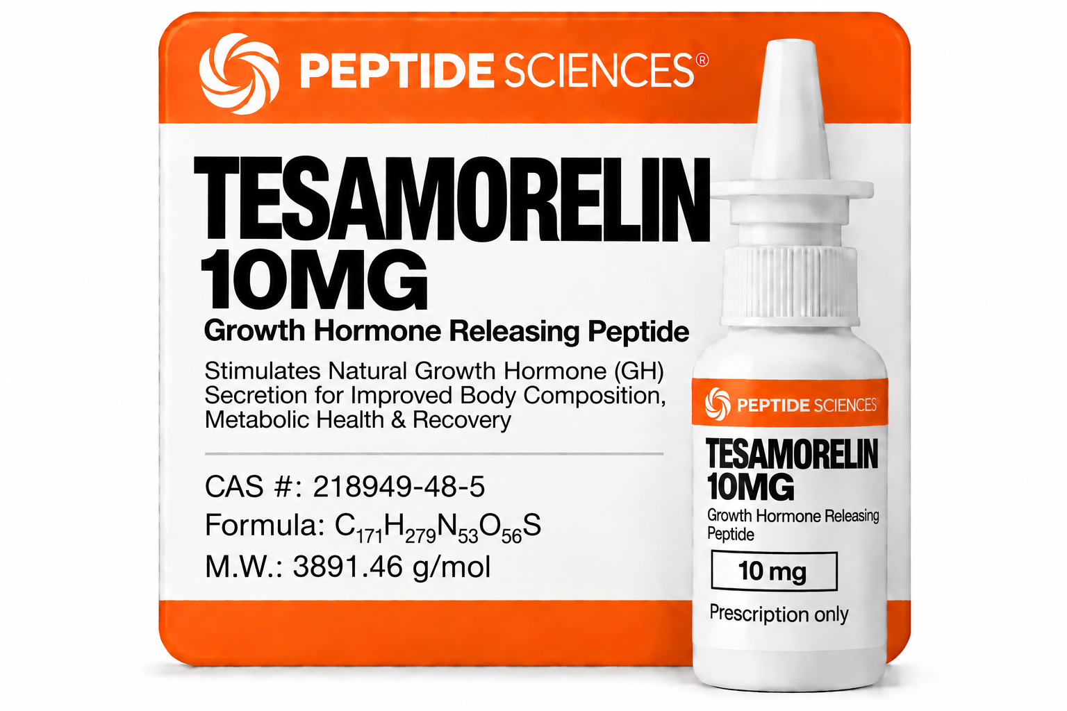 Tesamorelin 10mg Nasal