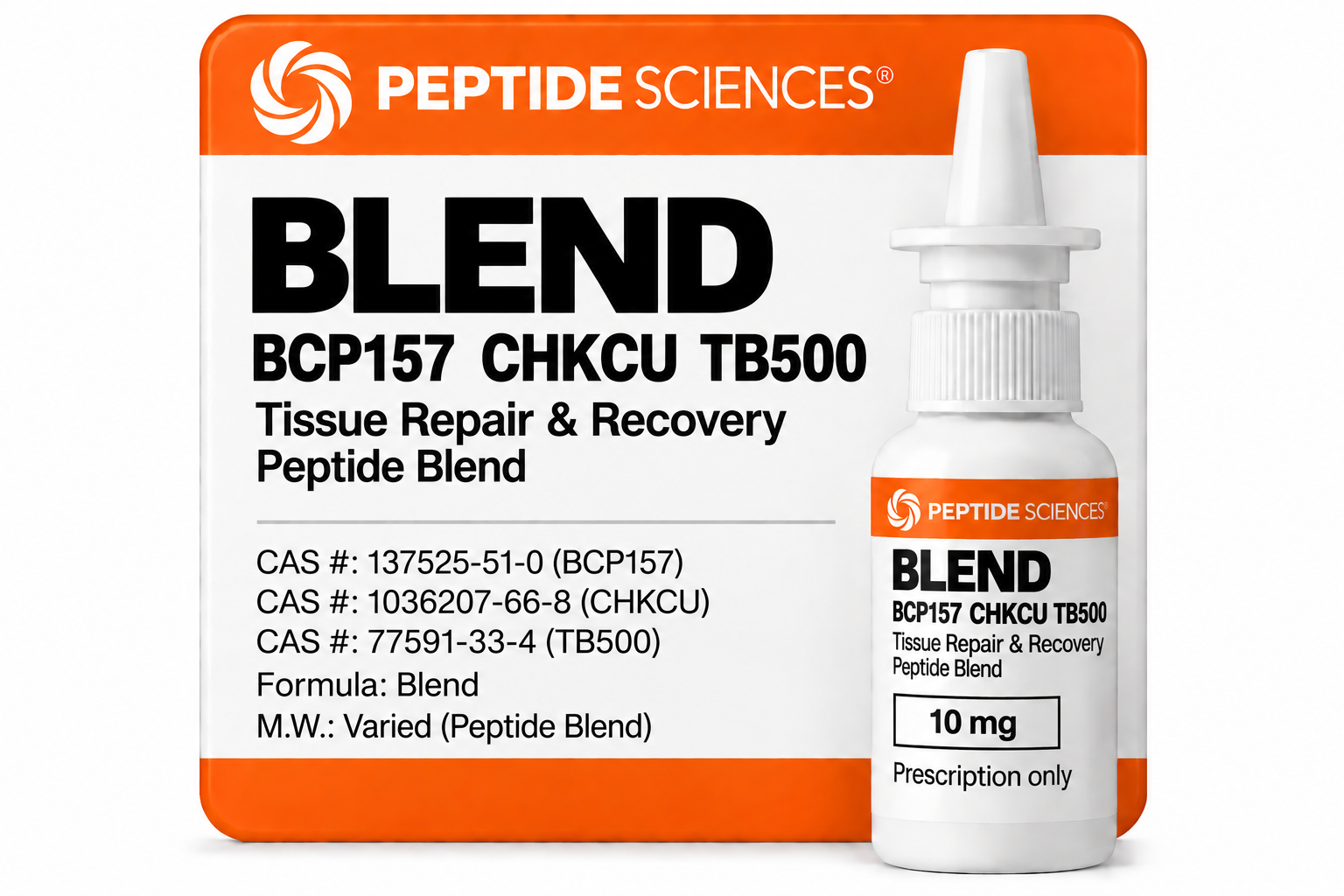 Blend BPC-157 GHK-Cu TB-500 Nasal