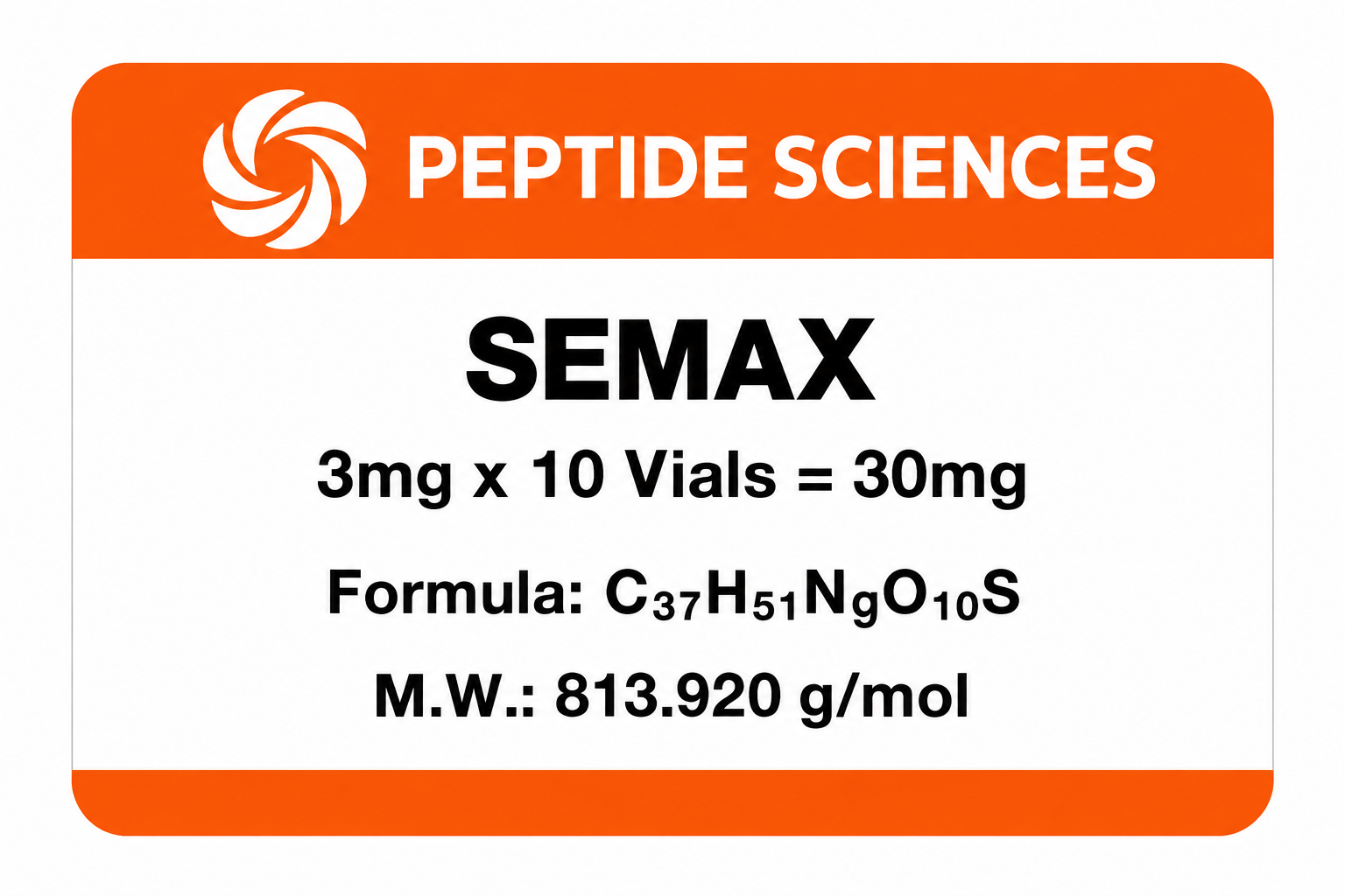 Semax Nasal